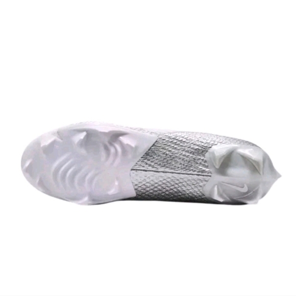 Nike Vapor Edge Speed 360 2 White Silver Football Cleats Mens Size 16